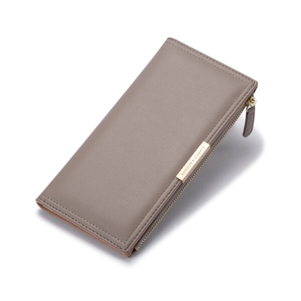 Geldbörsen Und Taschen Mode Einfarbig PU Geldbörse Universal #3524 – Bild 3