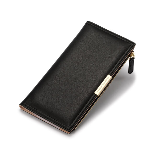 Geldbörsen Und Taschen Mode Einfarbig PU Geldbörse Universal #3524 – Bild 5